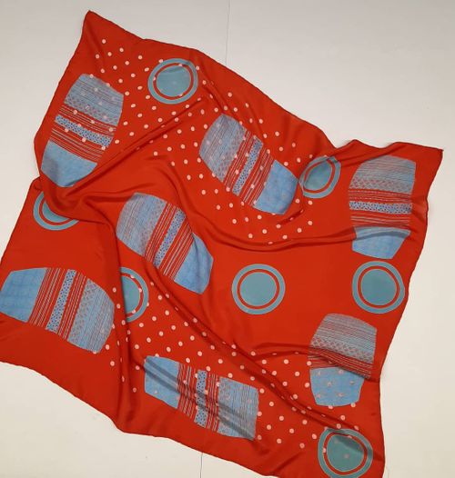 Silk Habotai Square Scarf